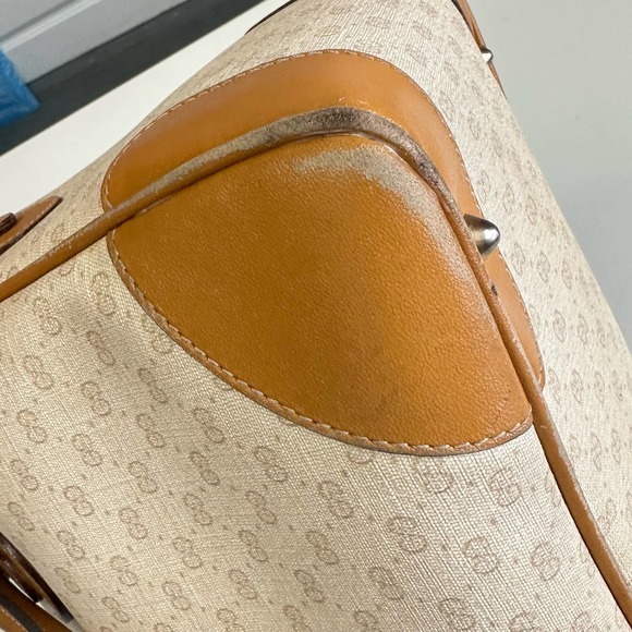 Gucci Cream and Tan Shoulder Bag - Picture 14 of 16